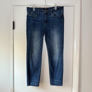 Judy Blue Straight Leg Ankle Length Relaxed Jeans Stretchy Size 13 / 31